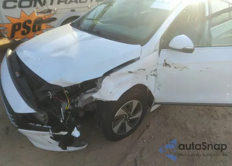 2019 Hyundai Ioniq Hybrid Sel from USA, damaged, VIN KMHC75LC2KU125357